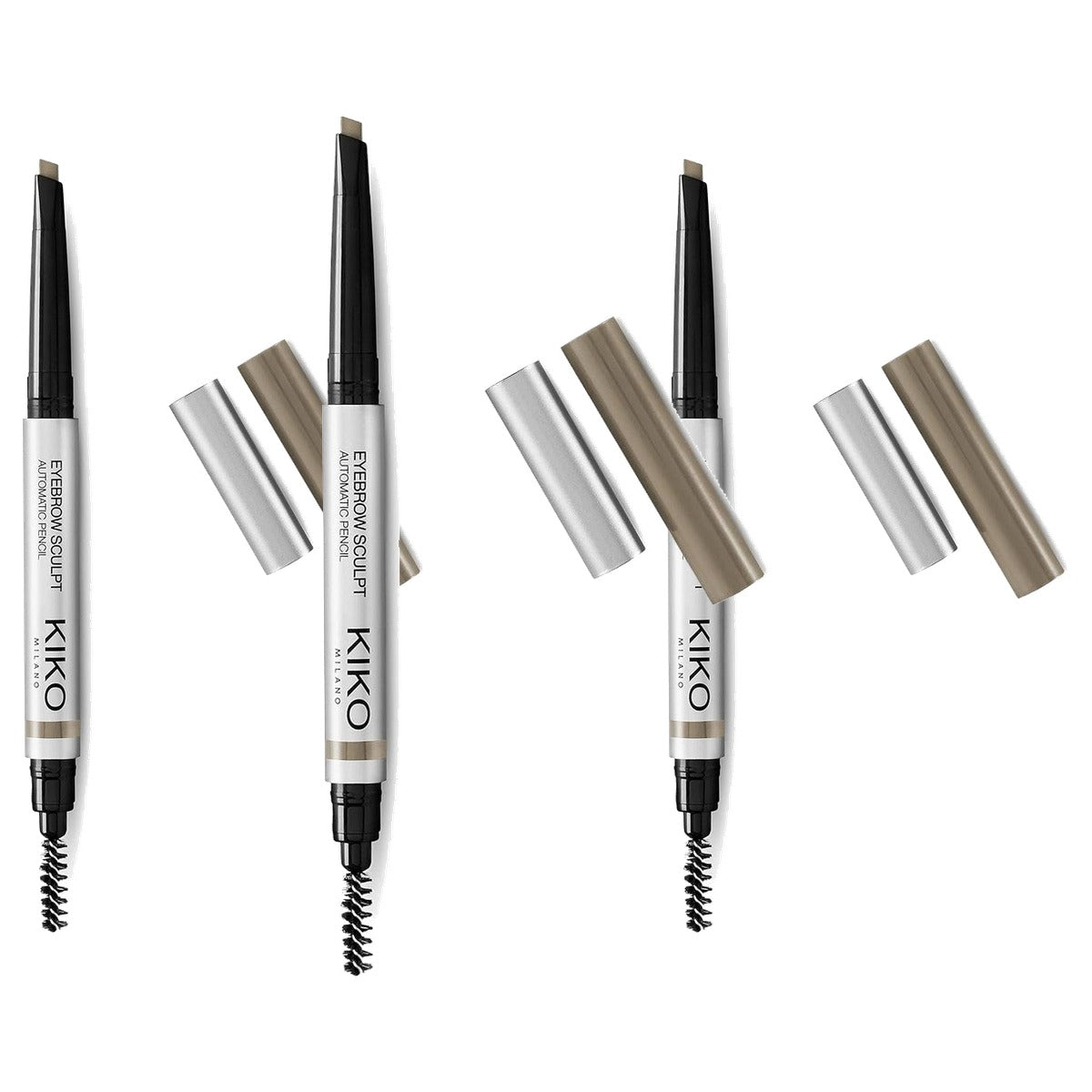 Kiko Milano Eyebrow Sculpt Automatisch Potlood 01 - 3-pack