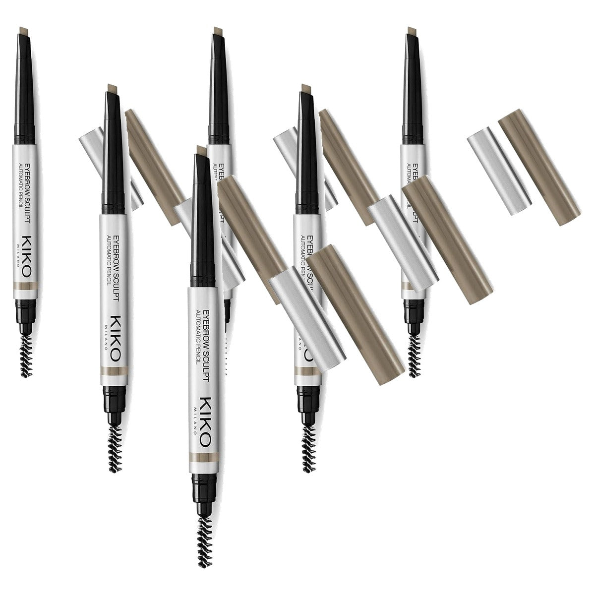 Kiko Milano Eyebrow Sculpt Automatisch Potlood 01 - 6-pack