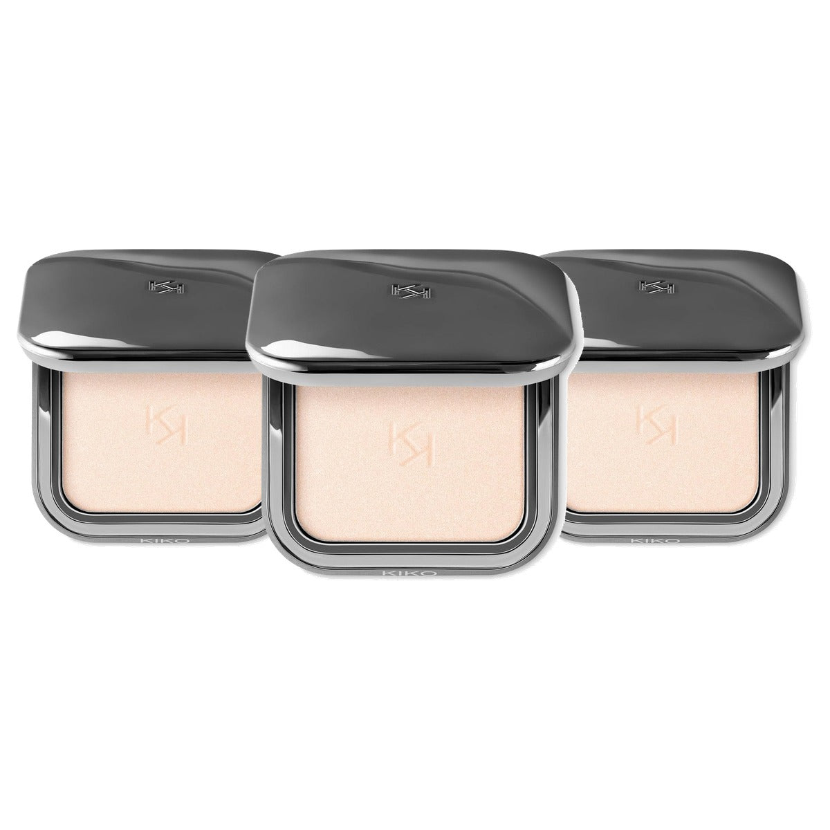 Kiko Milano Glow Fusion Powder Highlighter 01 - 3-pack