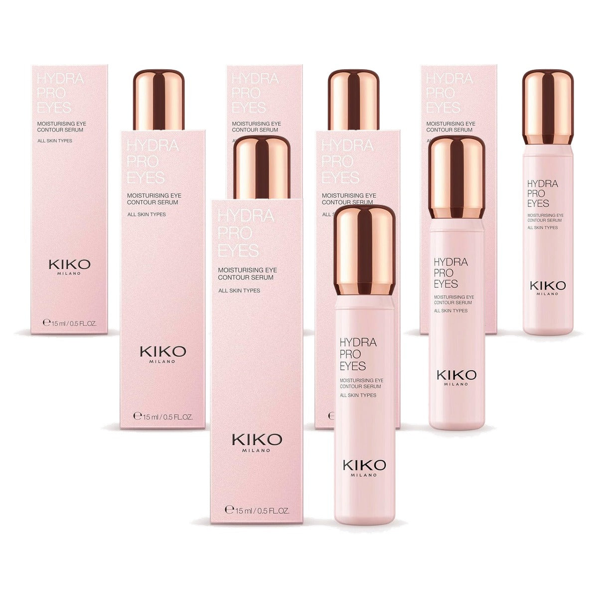 Kiko Milano Hydra Pro Oogserum - 6-pack