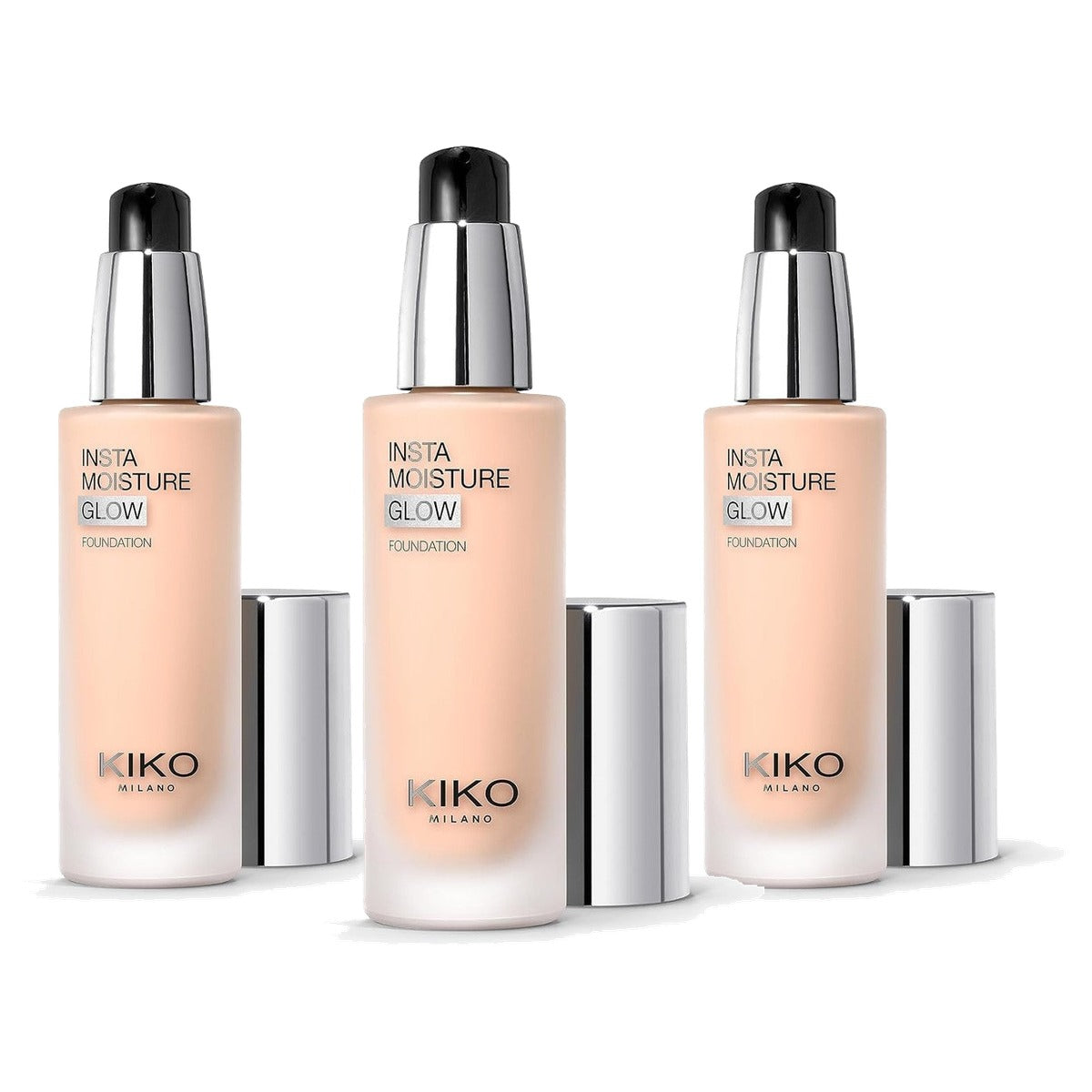 Kiko Milano Instamoisture Glow Foundation 03 - 3-pack