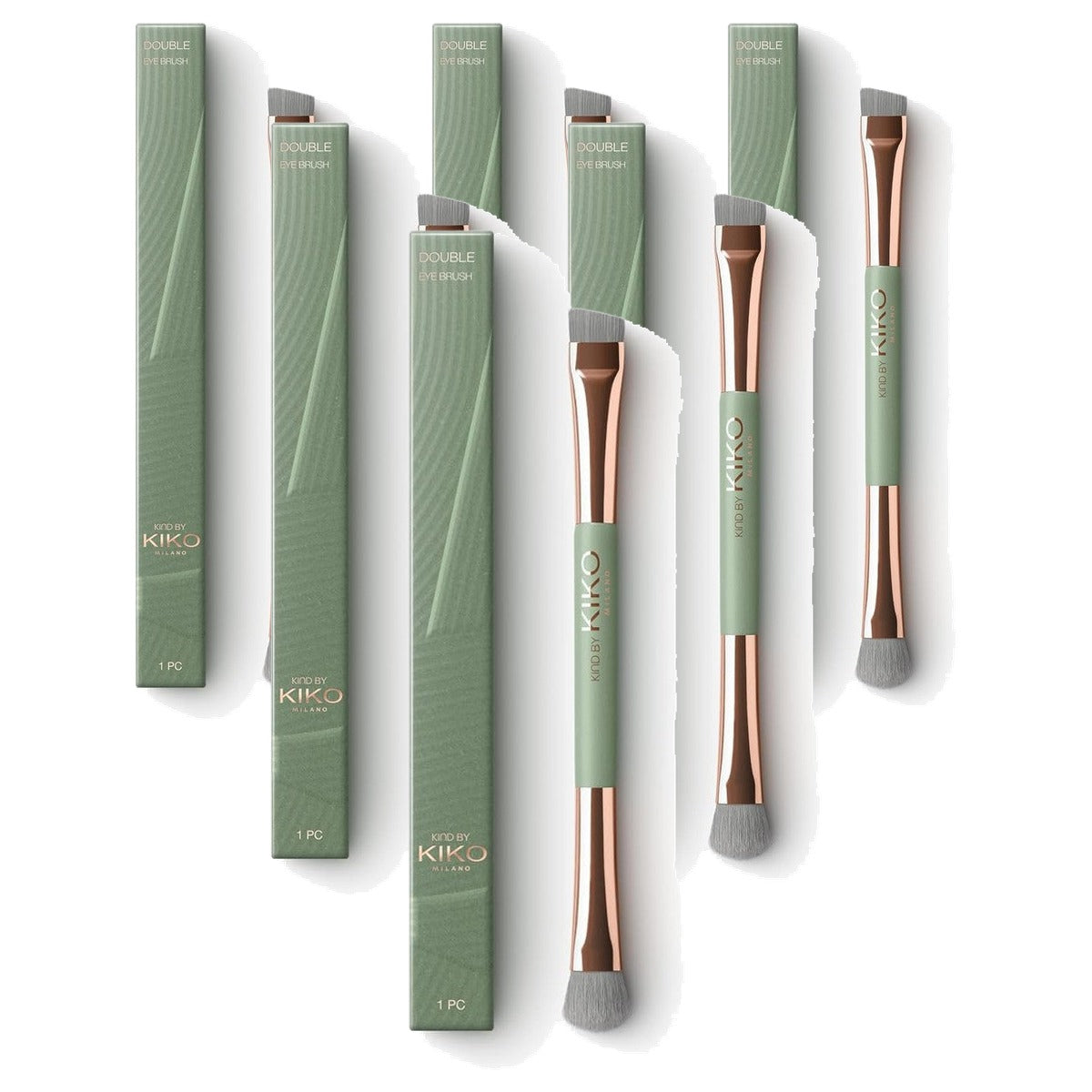 Kiko Milano Kind By Kiko Double Eye Brush 01 - 6-pack