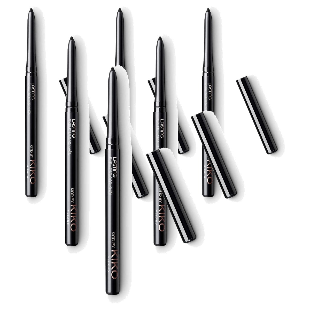 Kiko Milano Kind by KIKO Lasting Eyeliner & Khol 01 - 6-pack