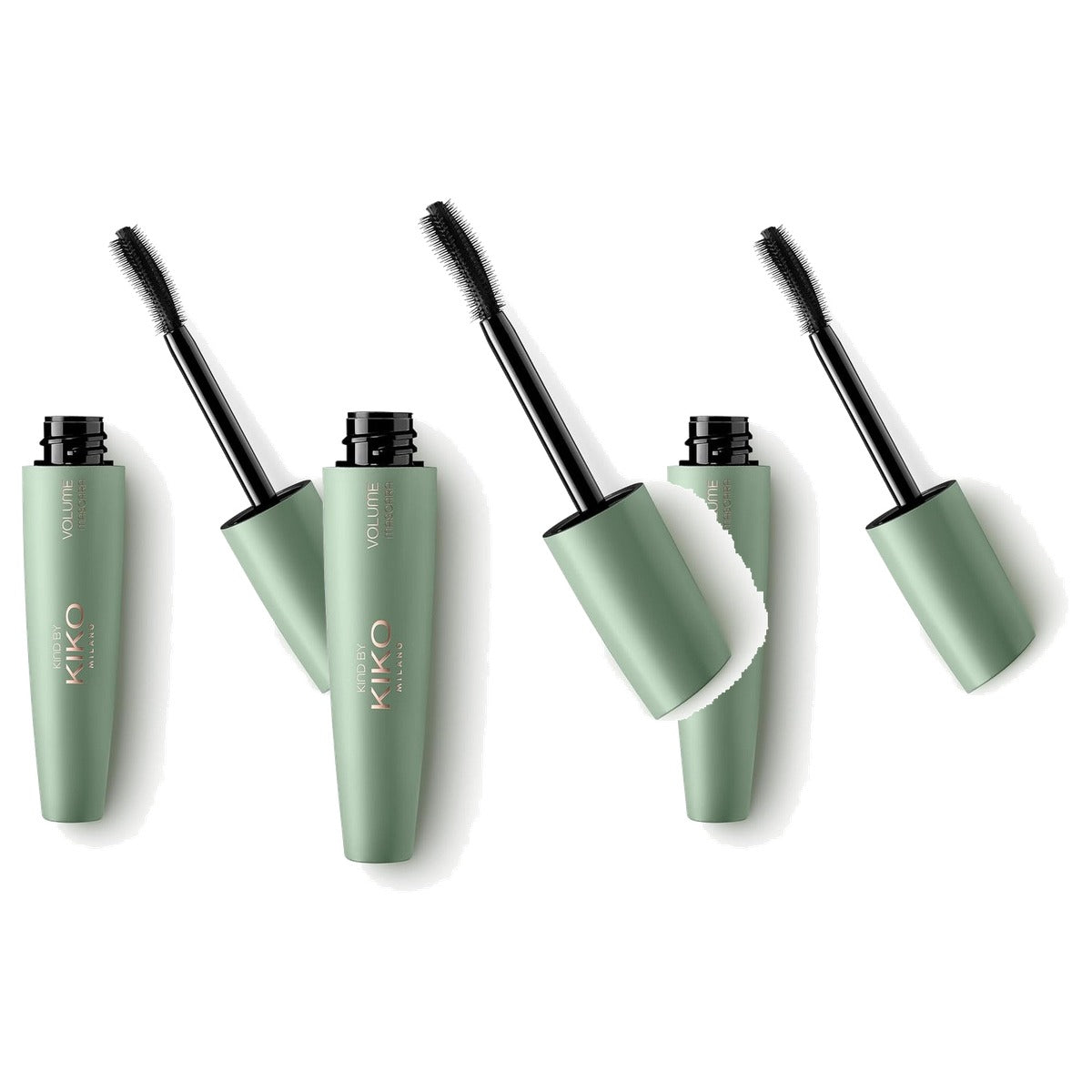 Kiko Milano Kind By Kiko Volume Mascara Kleur 01 Growing Glance - 3-pack