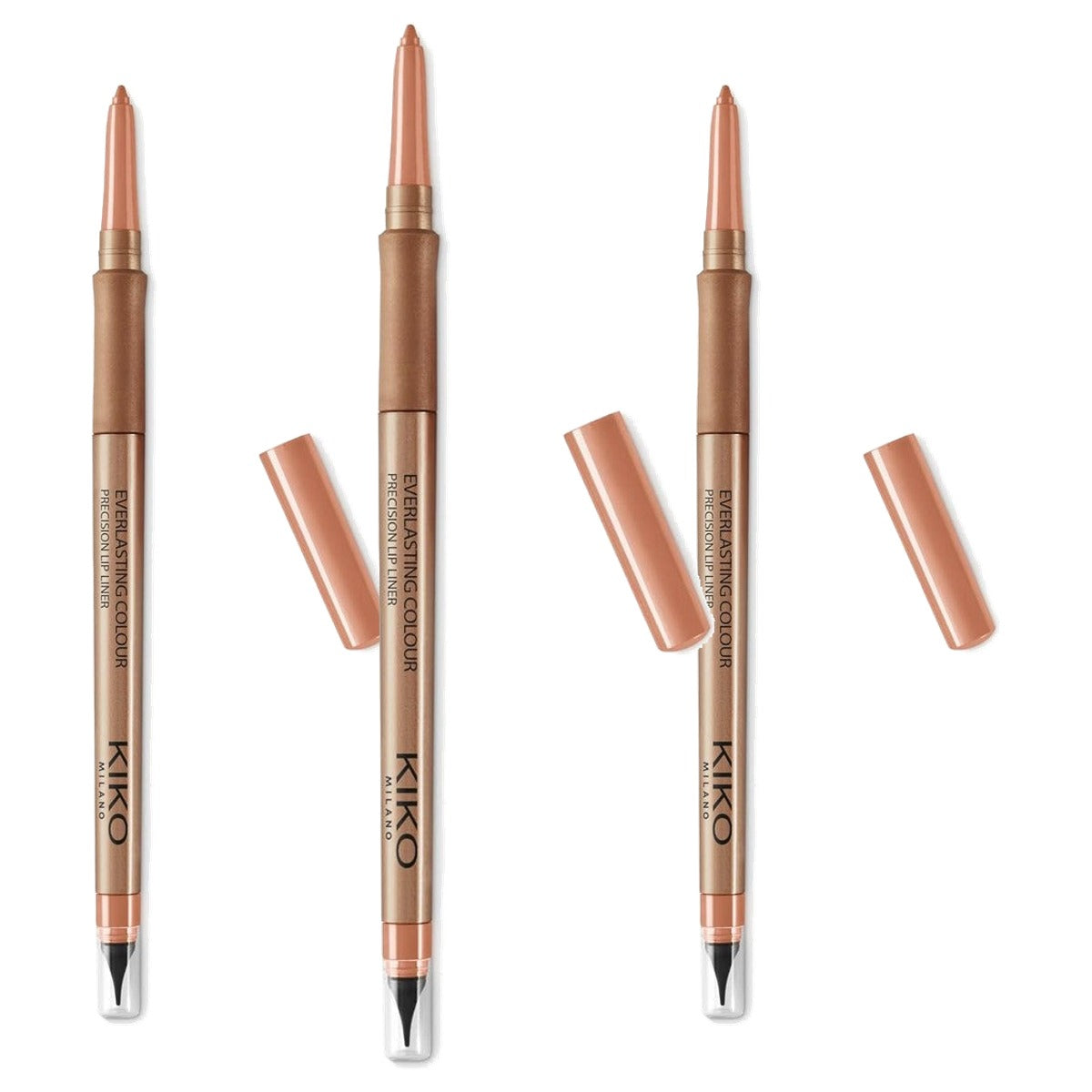 KIKO Milano Everlasting Colour Precision Lipcontourpotlood 513 Almond - 3-pack