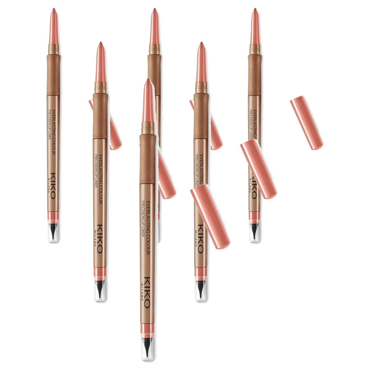 Kiko Milano Precision Lip Liner 510 Beige Rose - 6-pack