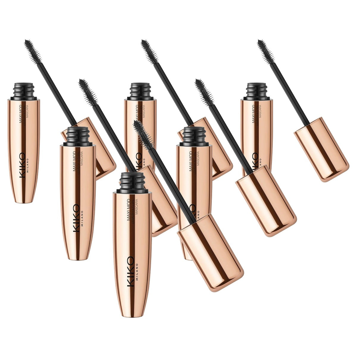 Kiko Milano Maxi Mod Length & Curl Mascara - 6-pack