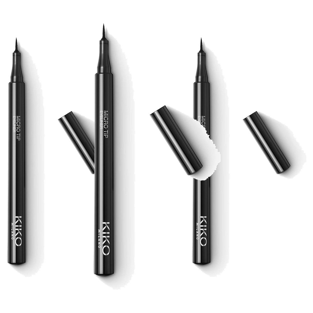 Kiko Milano Micro Tip Eyeliner - 3-pack