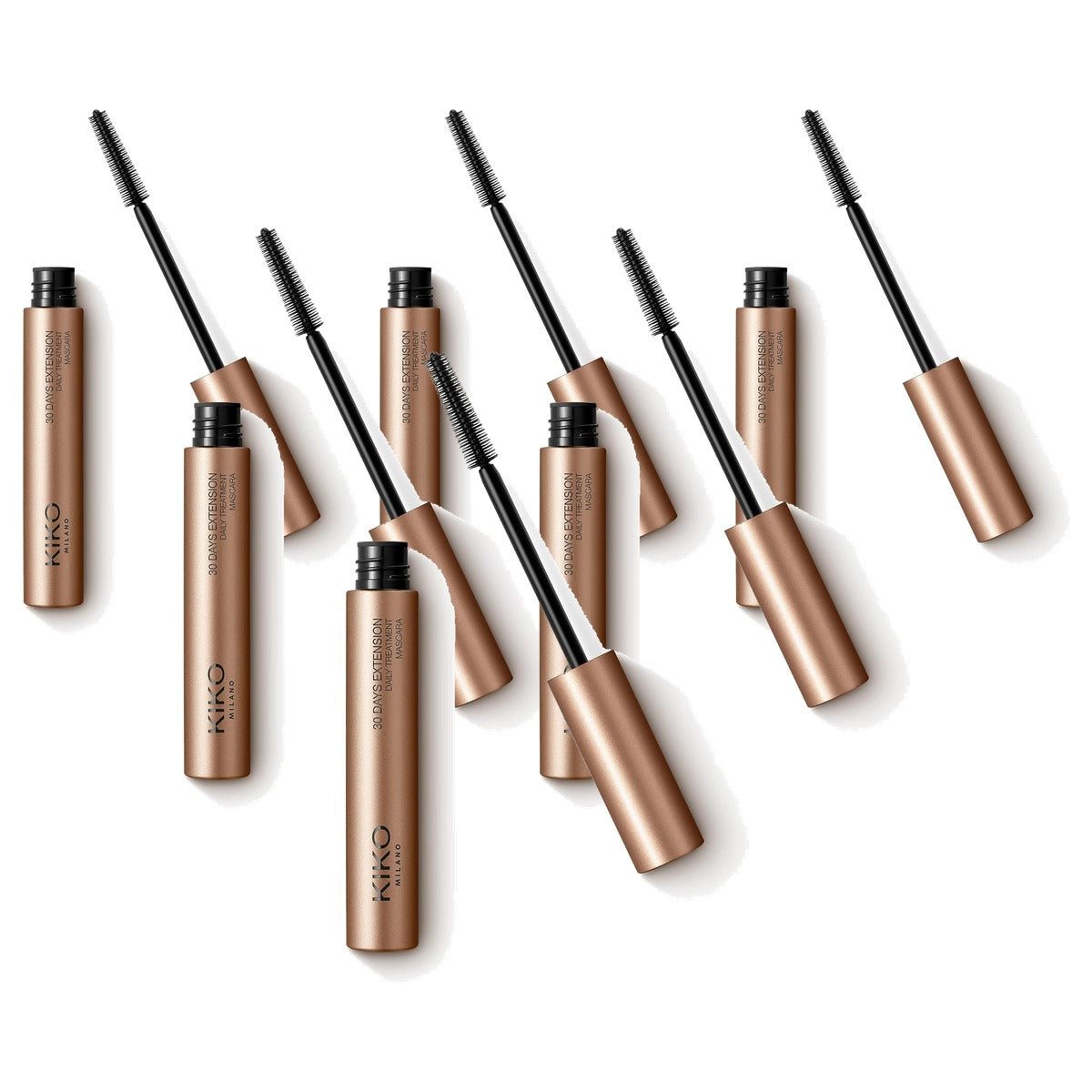 Kiko Milano 30 Dagen Verlenging Dagelijkse Mascara Kleur 01 - 6-pack