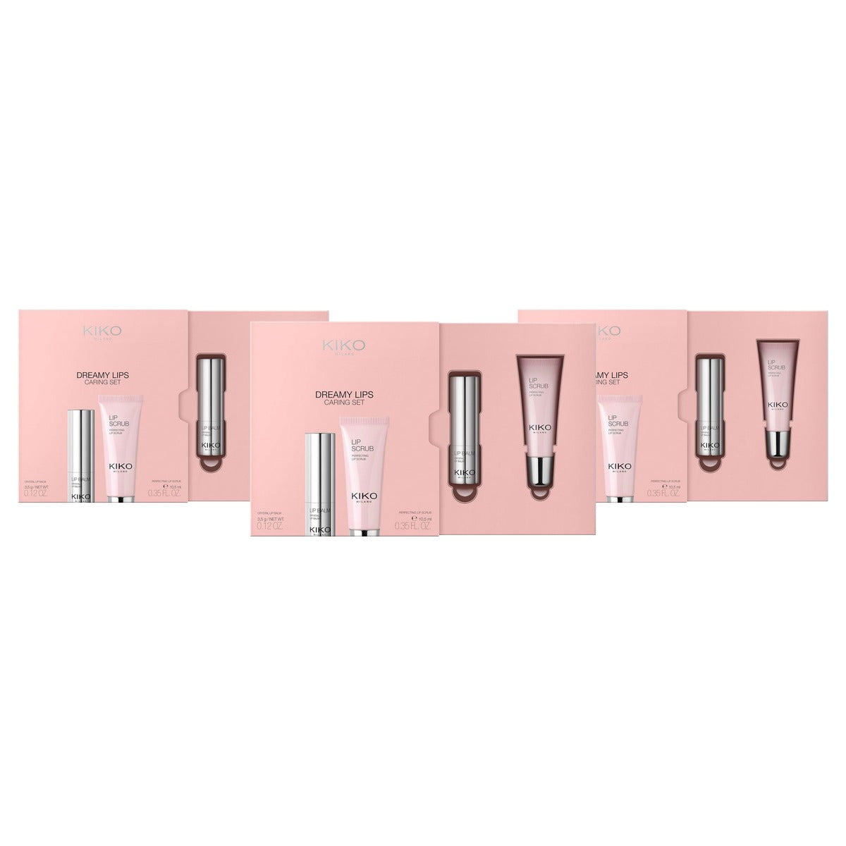 Kiko Milano Dreamy Lips Caring Set - 3-pack