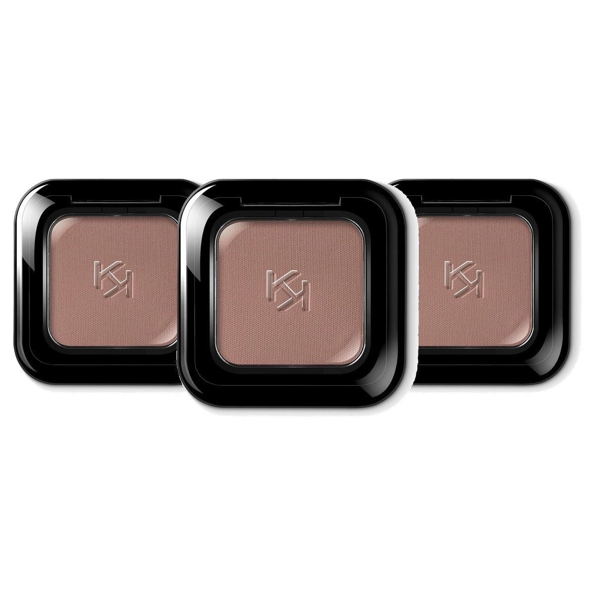 Kiko Milano High Pigment Oogschaduw Kleur 32 Hazelnoot Mat - 3-pack
