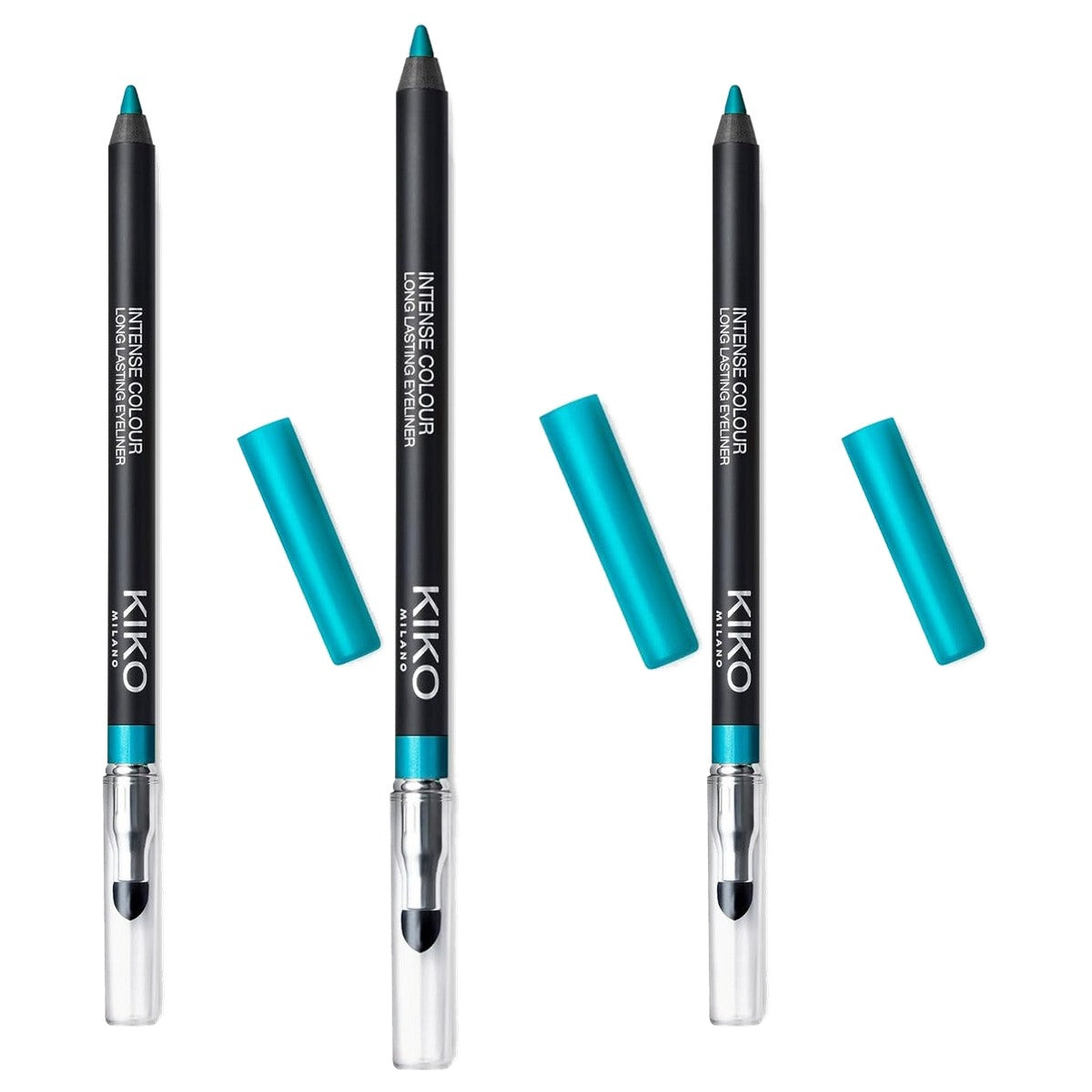 Kiko Milano Intense Colour Longlasting Eyeliner Kleur 12 - 3-pack