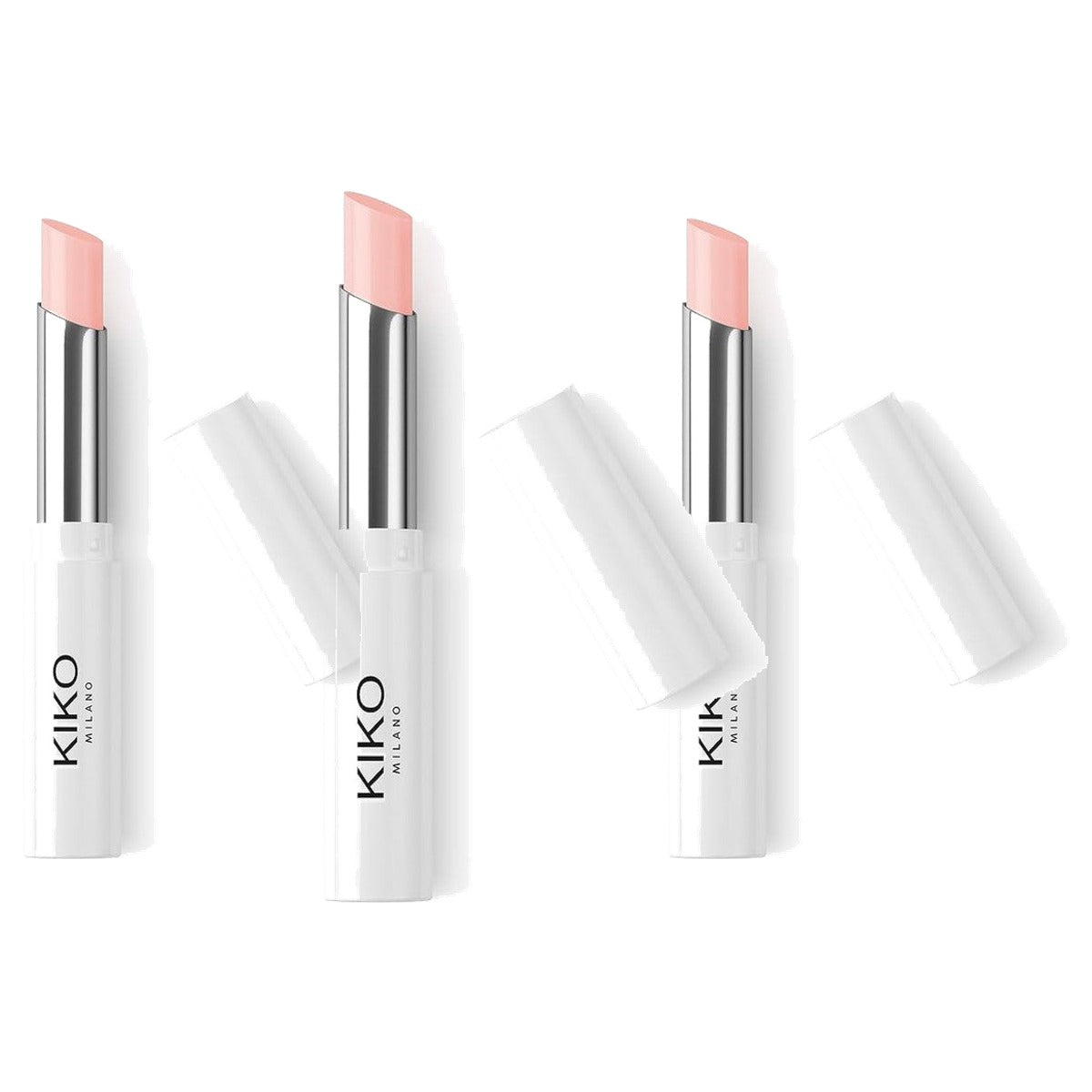 Kiko Milano Lip Volume Stylo 01 Tutu Rose - 3-pack