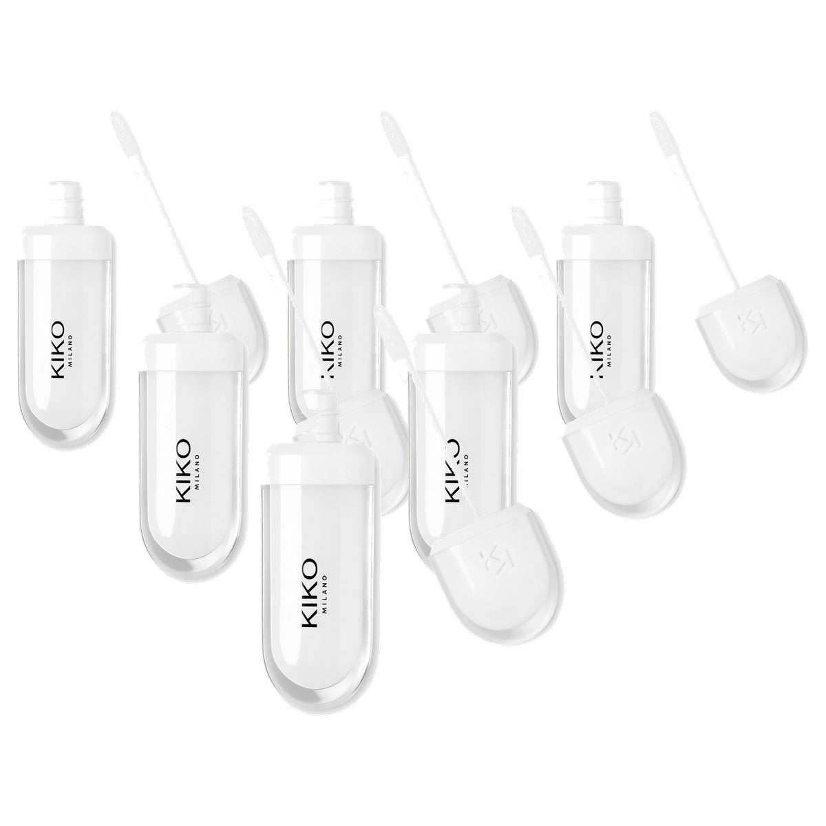 Kiko Milano Lip Volume Transparant Lippencrème - 6-pack