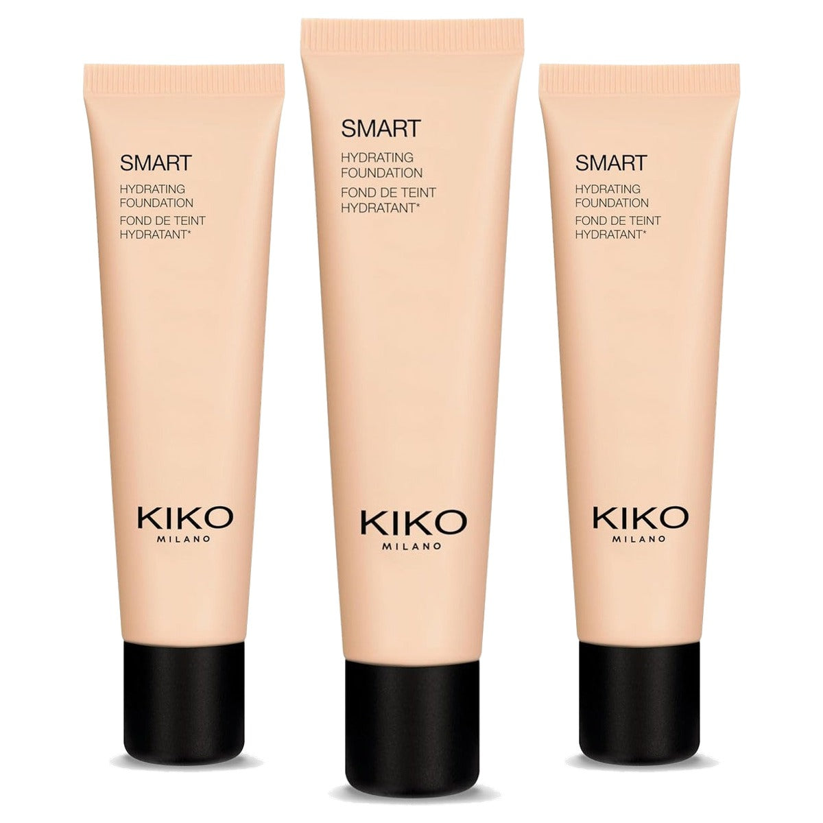 Kiko Milano Smart Hydrating Foundation 09 - WB 30 - 3-pack