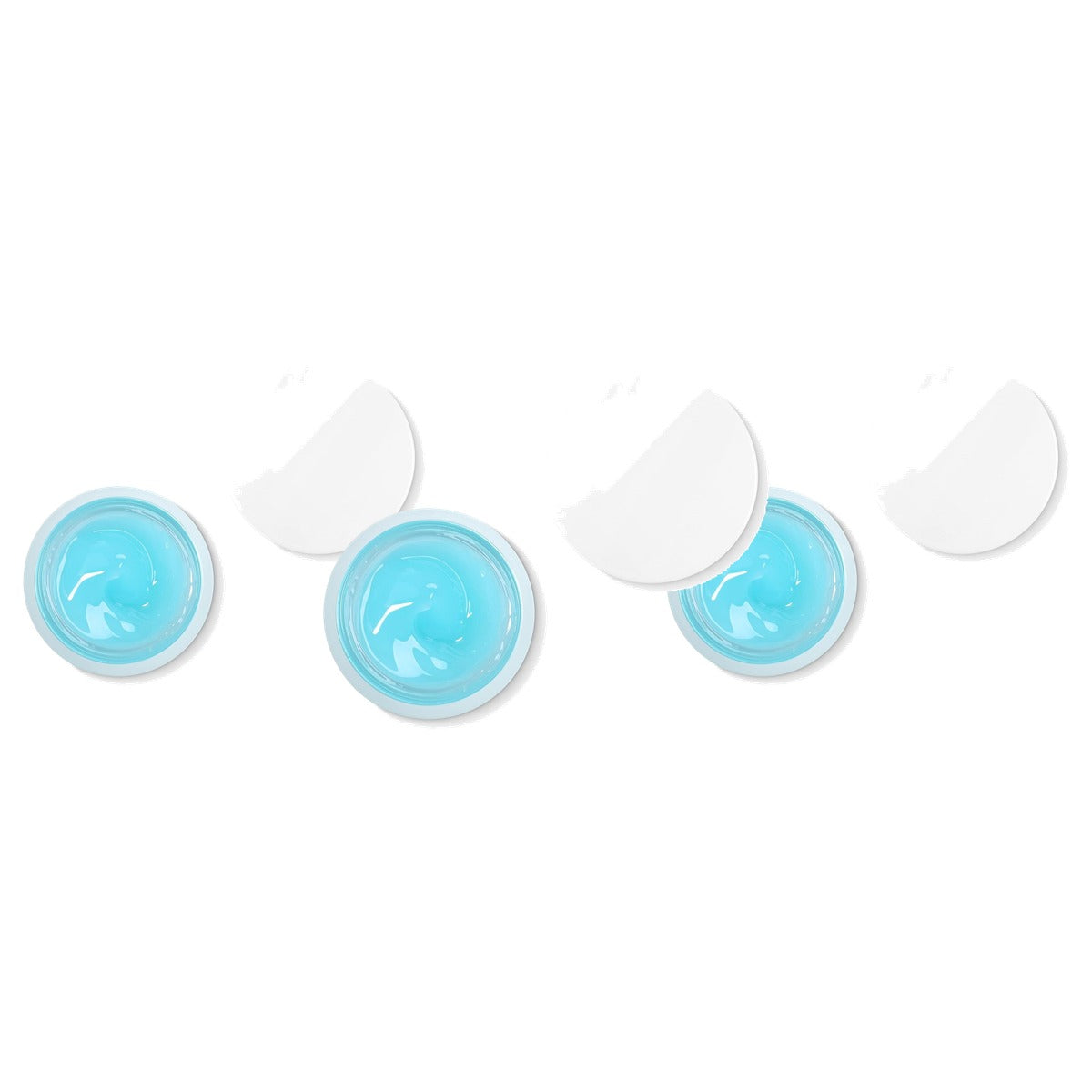 Kiko Milano Moisturizing Jelly Mask Gelmasker Cactusvijgen en Aloë Vera - 3-pack