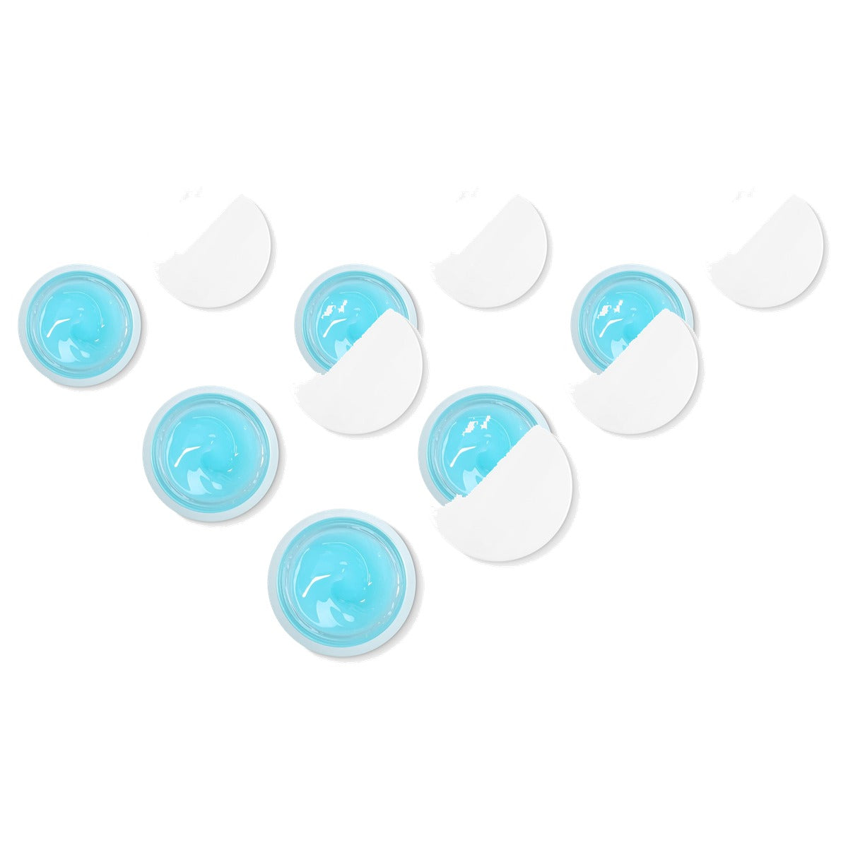 Kiko Milano Moisturizing Jelly Mask Gelmasker Cactusvijgen en Aloë Vera - 6-pack
