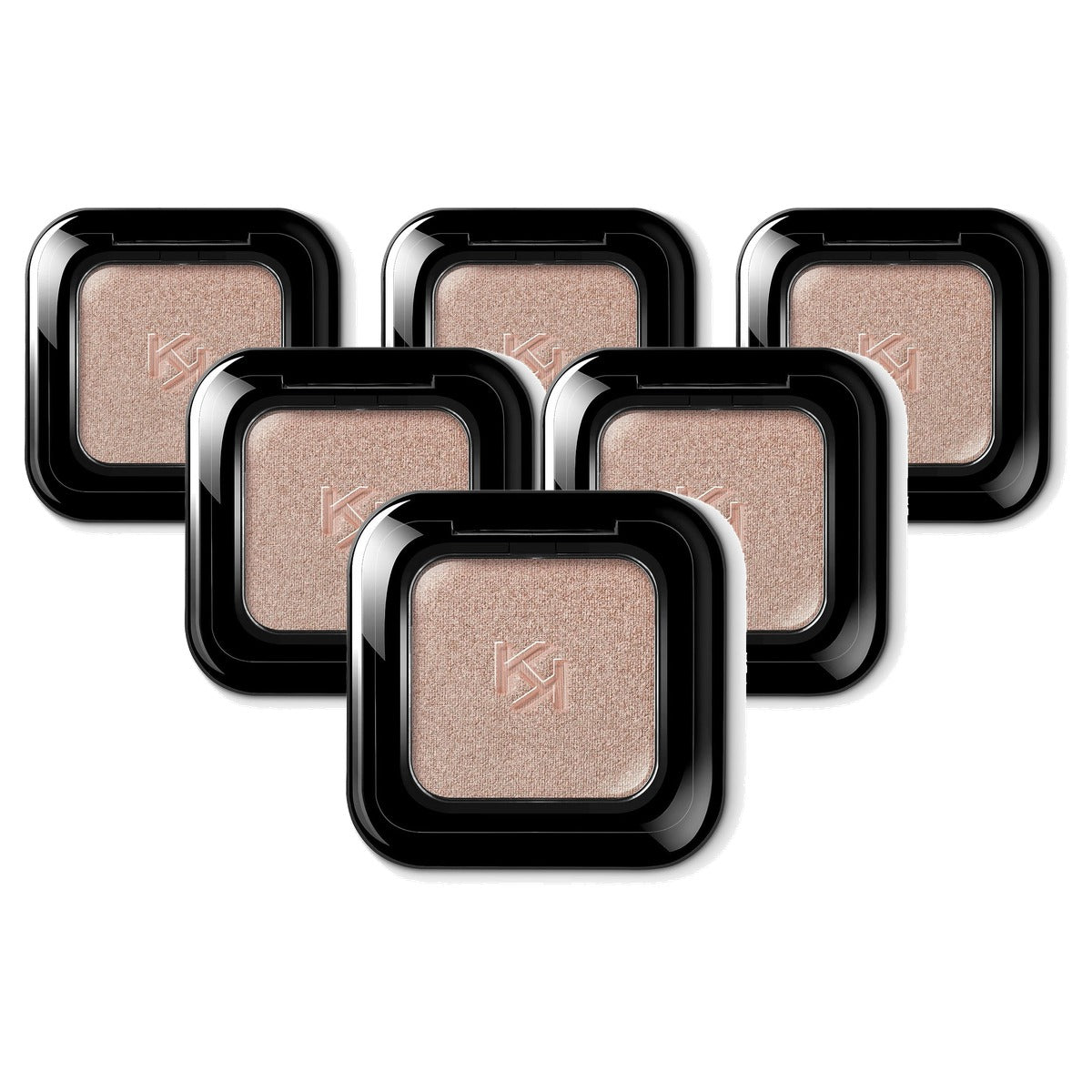 Kiko Milano High Pigment Oogschaduw 22 Sparkling Shell - 6-pack