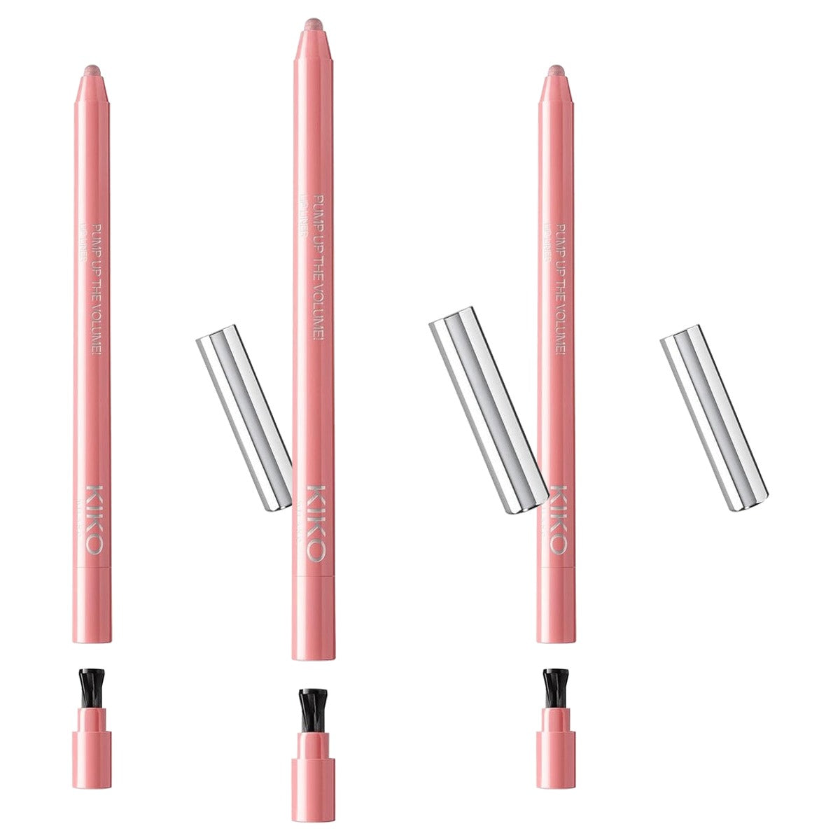 Kiko Milano Pump Up The Volume Lip Liner 3 Lipliner met Volume-Effect - 3-pack