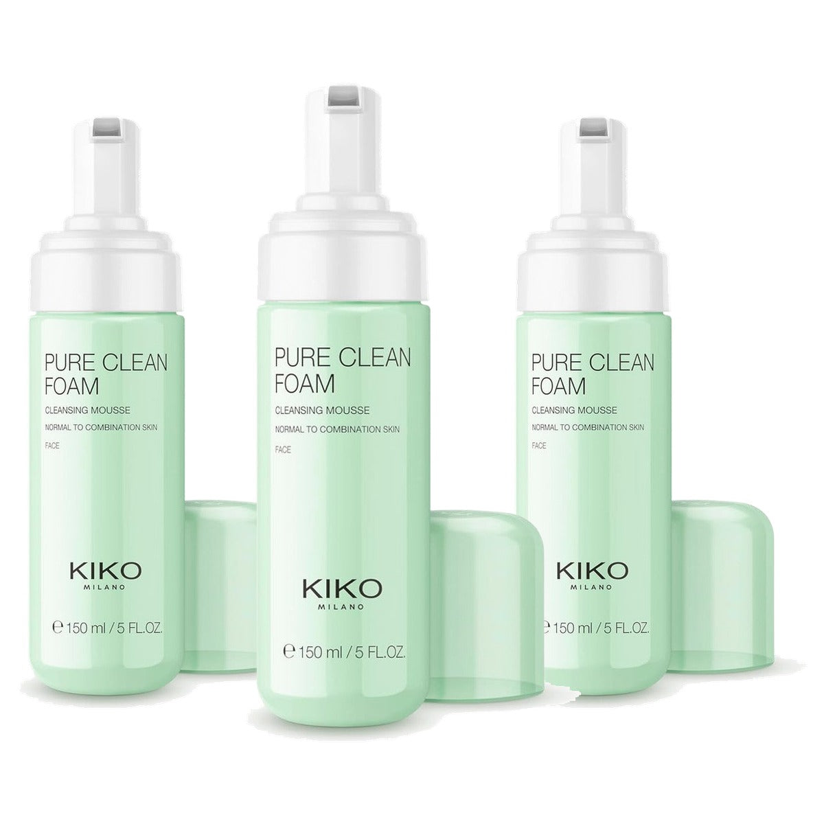 Kiko Milano Pure Clean Reinigingsschuim - 3-pack