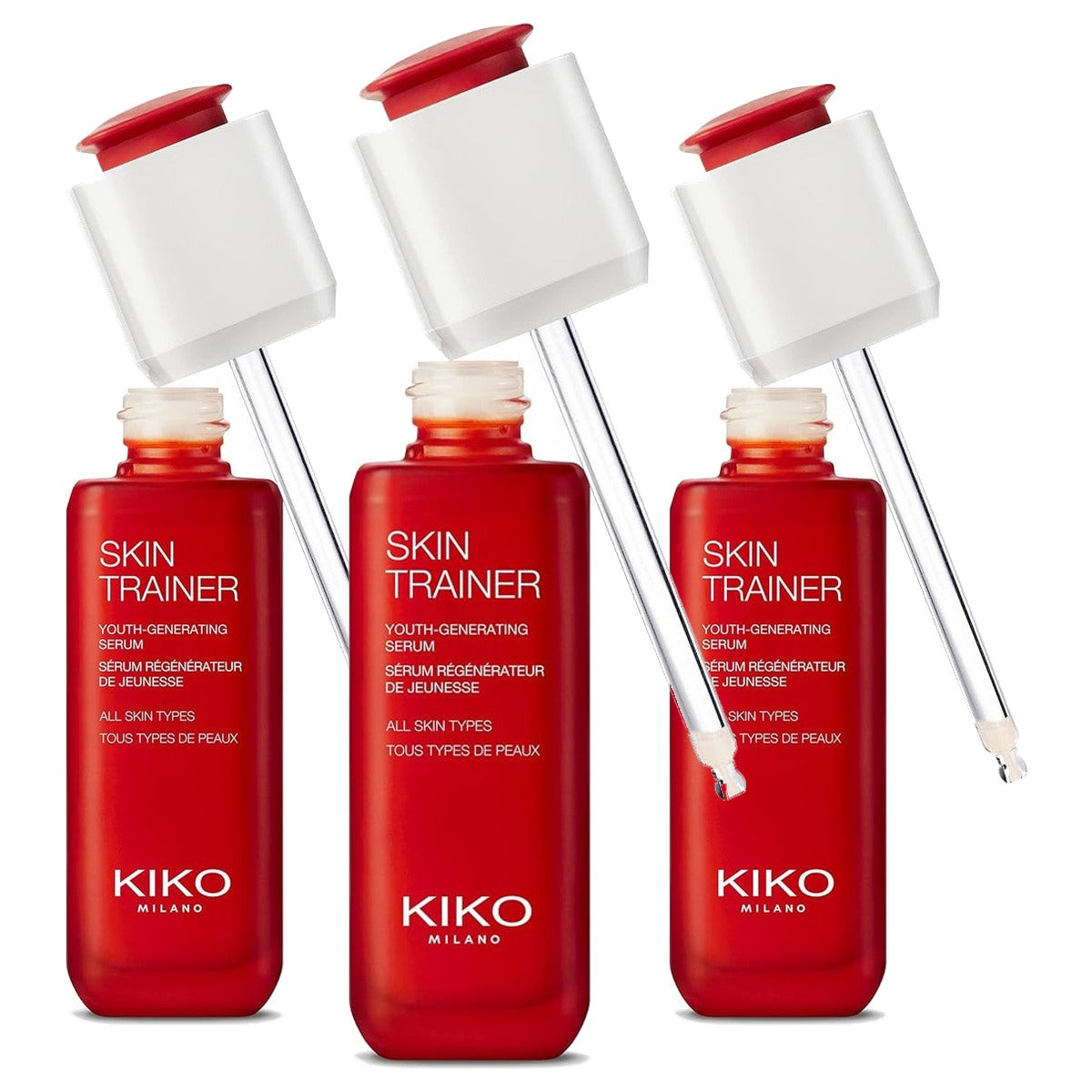 Kiko Milano Skin Trainer Serum - 3-pack