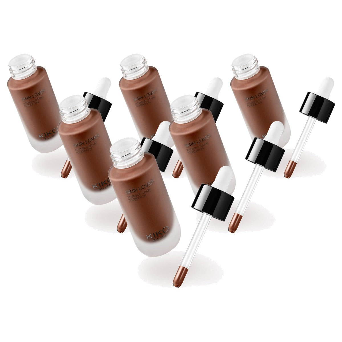 Kiko Milano Skin Lover Intensive Serum Foundation 9.5NR - 6-pack