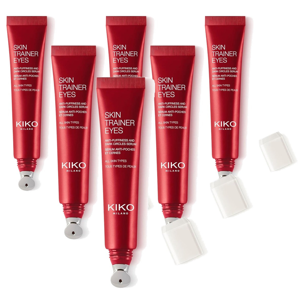 Kiko Milano Skin Trainer Eyes Serum tegen Donkere Kringen - 6-pack
