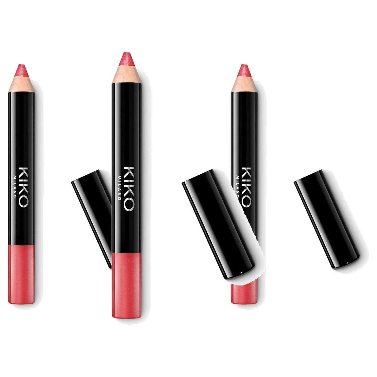 Kiko Milano Smart Fusion Creamy Lip Crayon 06 Contourstift - 3-pack