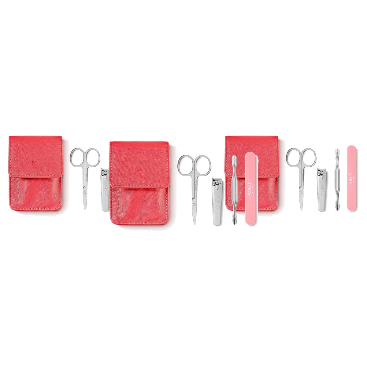 Kiko Milano Smart Manicure Kit met Etui - 3-pack