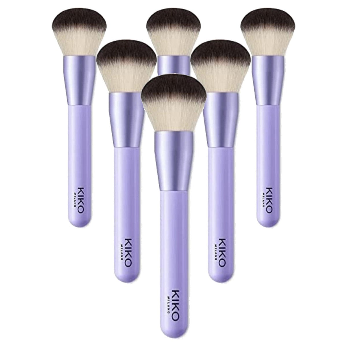 KIKO Milano Smart Powder Brush 102 Poederkwast - 6-pack