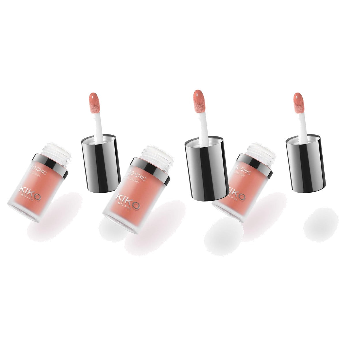 Kiko Milano So Chic Trio Blush - Kleur 02 Velvet Peach - 3-pack