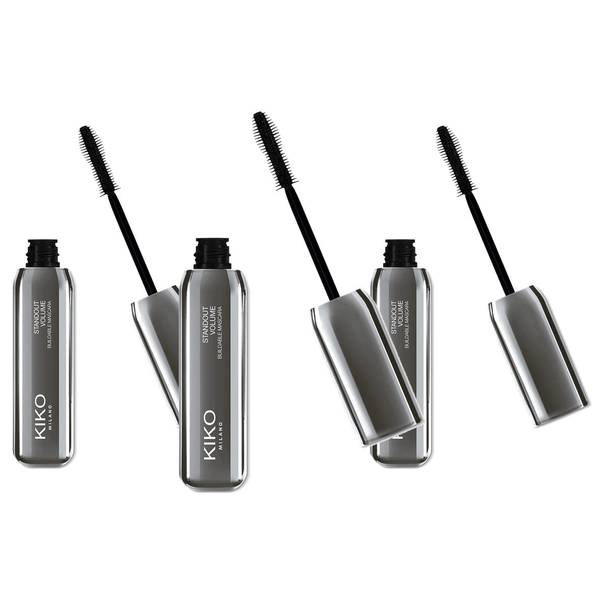 Kiko Milano Standout Volume Buildable Mascara - 3-pack