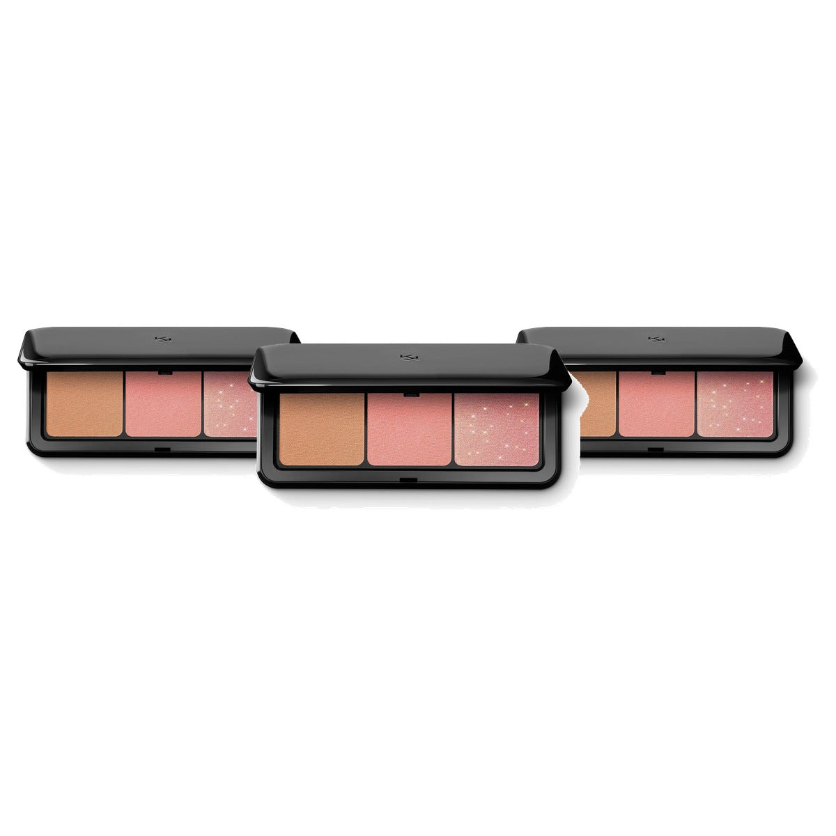 Kiko Milano MultiFinish Trio Blush & Bronzer Palette 01 - 3-pack