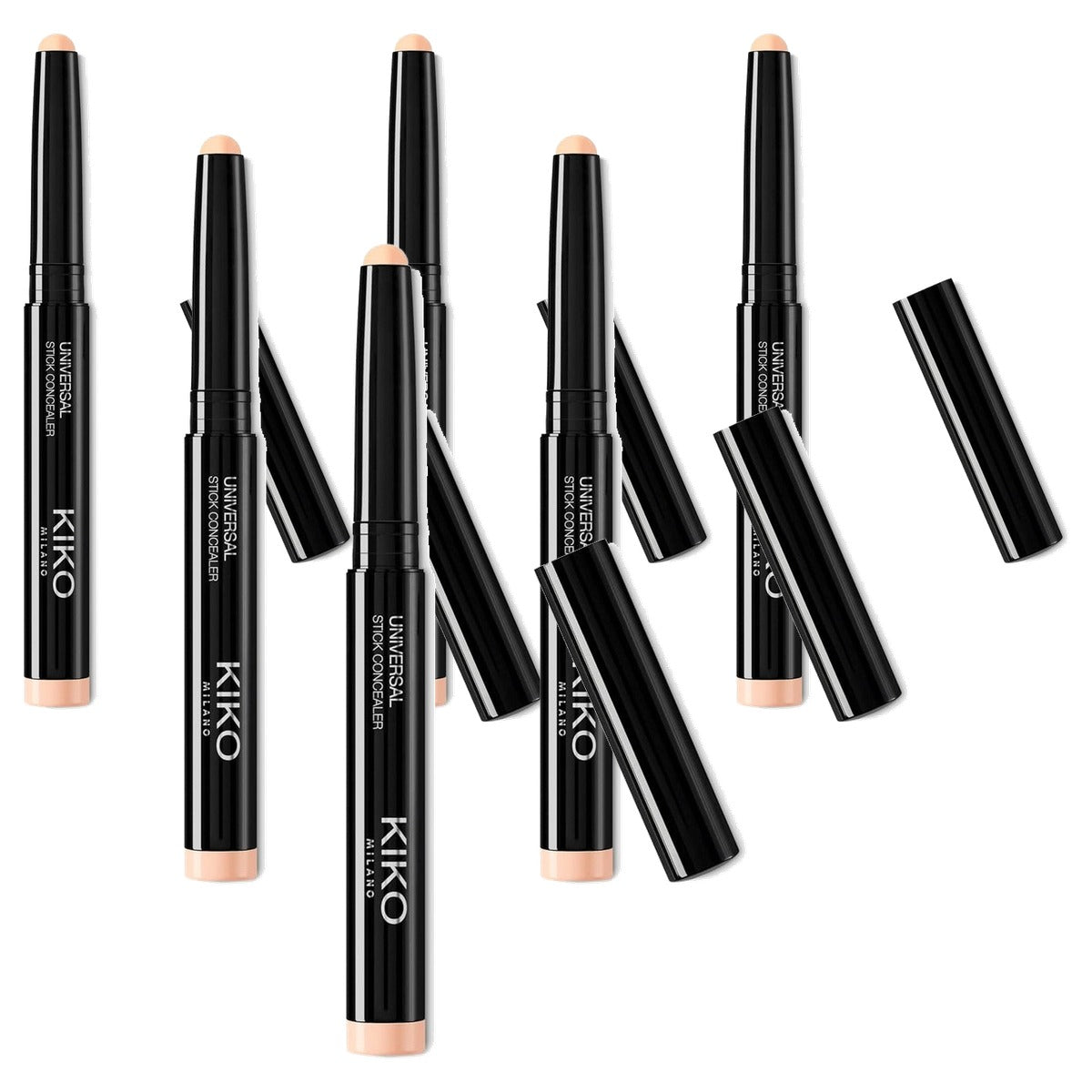 Kiko Milano Universal Stick Concealer Kleur 02 Light Beige - 6-pack
