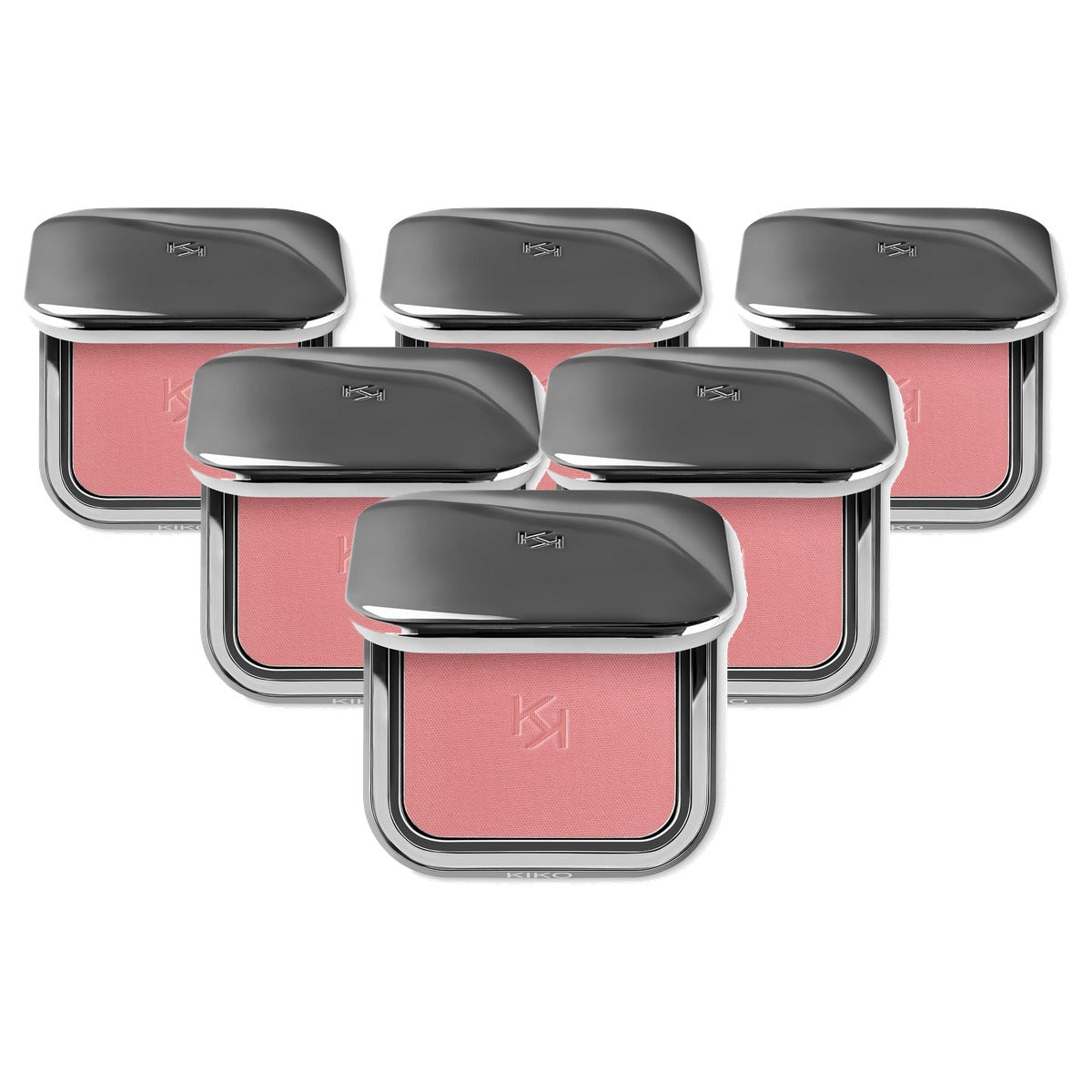 Kiko Milano Unlimited Blush - kleur 10 Warm Mauve - 6-pack