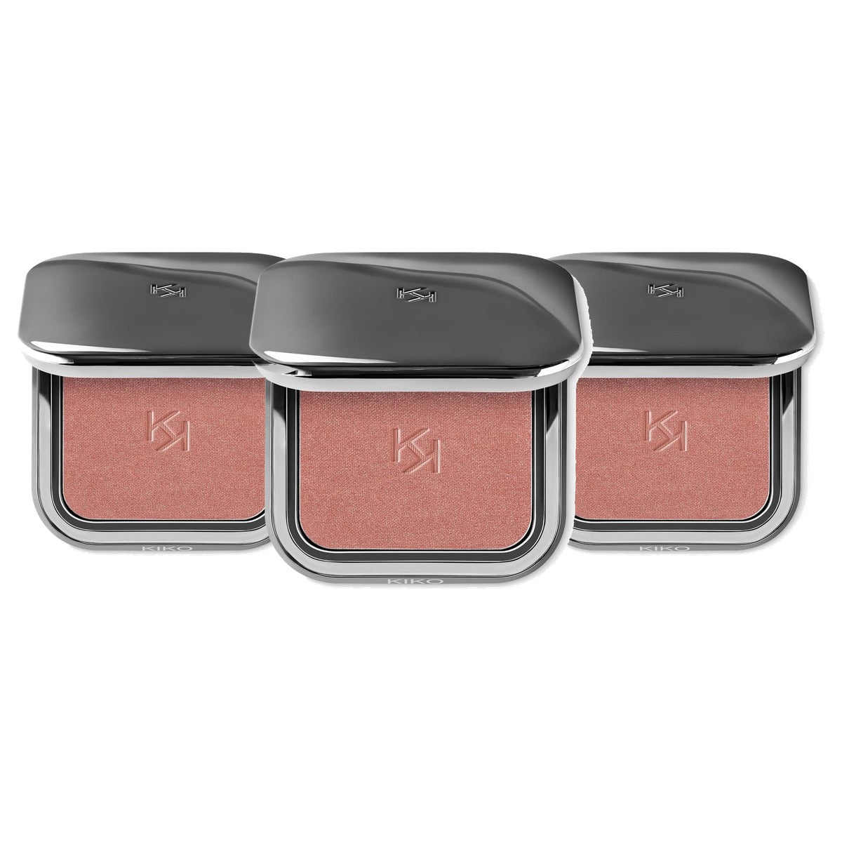 Kiko Milano Unlimited Blush Kleur 11 Bright Rose - 3-pack