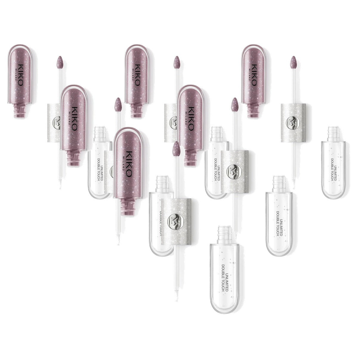 Kiko Milano Unlimited Double Touch 157 Limited Edition Lippenstift - 6-pack