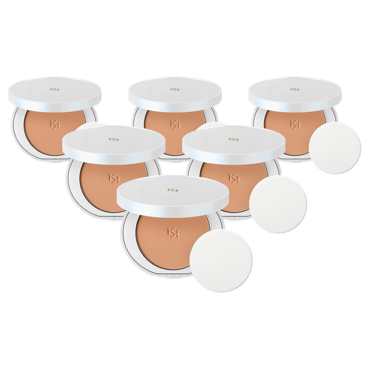 Kiko Milano Urban Shield Powder Foundation SPF 50-06 - 6-pack