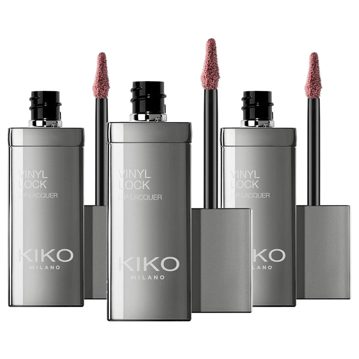 Kiko Milano Vinyl Lock Vloeibare Lippenstift 1 - 3-pack
