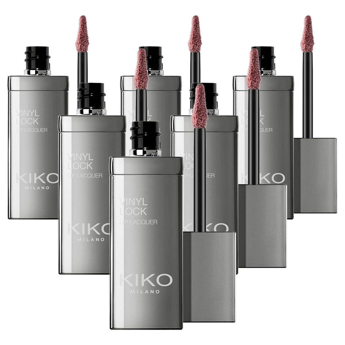 Kiko Milano Vinyl Lock Vloeibare Lippenstift 1 - 6-pack