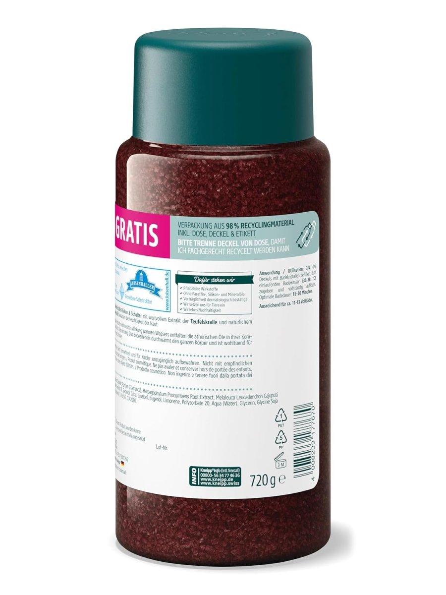 Kneipp Badkristallen Rug en Schouders XL – Badzout met Duivelsklauw – 20% Extra – 720 g door Huishoudvoordeel nu bij Huishoudvoordeel