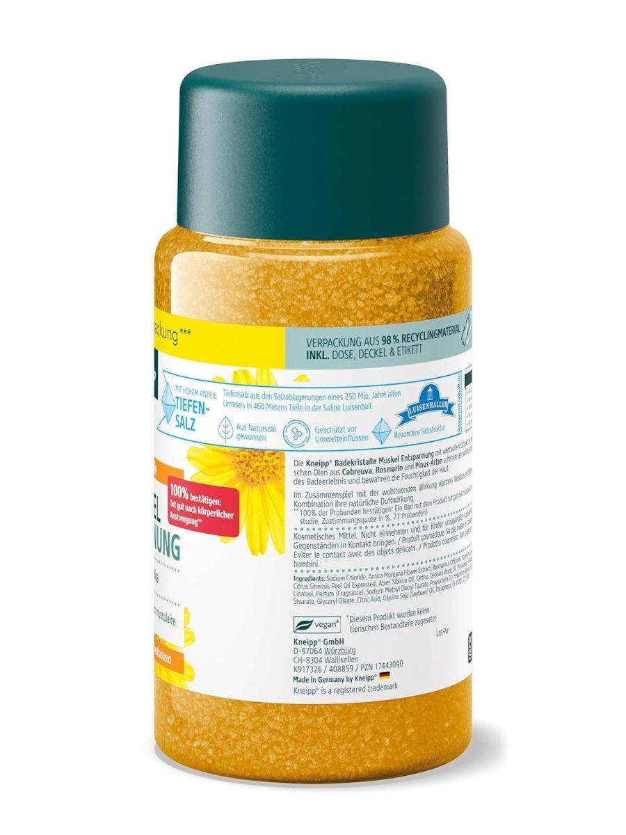 Kneipp Badkristallen Spier Ontspanning – Badzout met Arnica – Verwarmend en Ontlastend – 600 g door Huishoudvoordeel nu bij Huishoudvoordeel