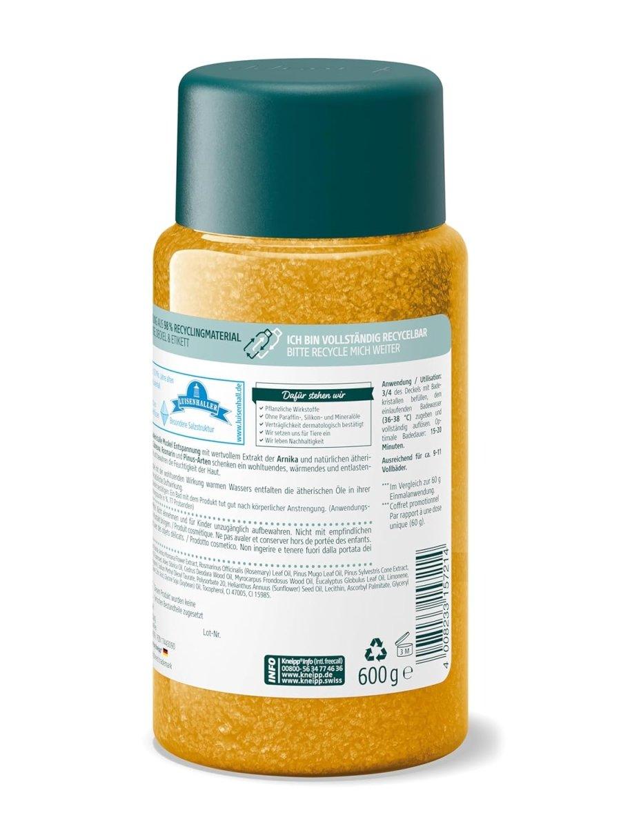 Kneipp Badkristallen Spier Ontspanning – Badzout met Arnica – Verwarmend en Ontlastend – 600 g door Huishoudvoordeel nu bij Huishoudvoordeel