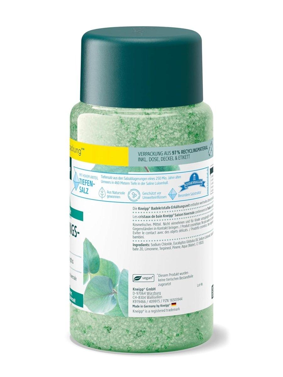 Kneipp Badkristallen Verkoudheid – Badzout met Eucalyptus en Munt – Aromatisch Bad voor de Koude Dagen – 600 g door Huishoudvoordeel nu bij Huishoudvoordeel