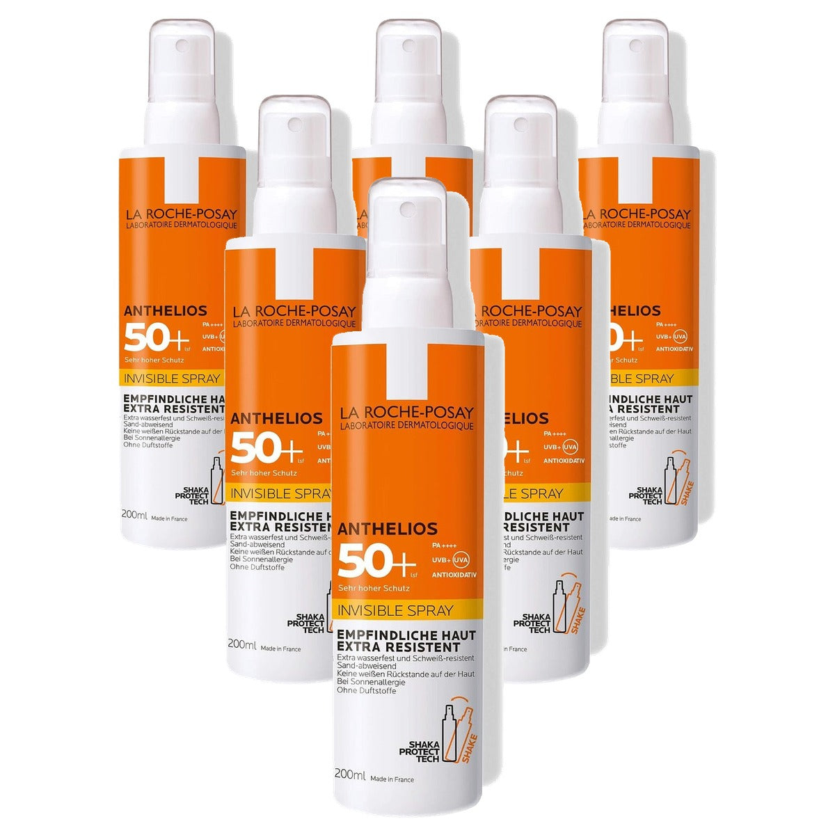 La Roche-Posay Anthelios Invisible Spray SPF 50+ 200 ml - 6-pack