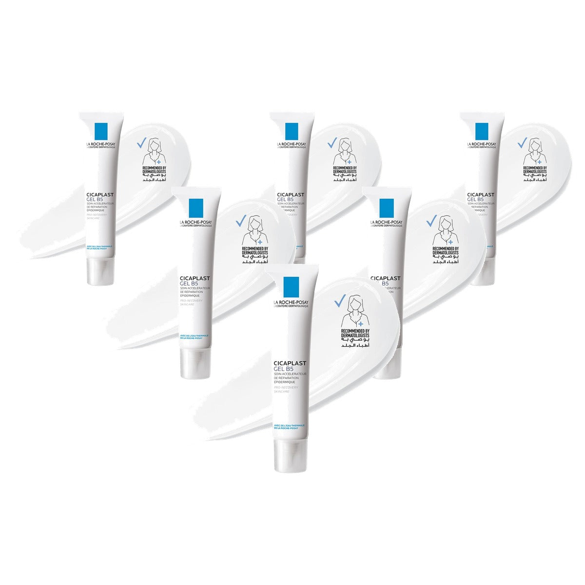 La Roche-Posay Cicaplast Gel B5 Regenererende Wondverzorgingsgel 40 ml - 6-pack