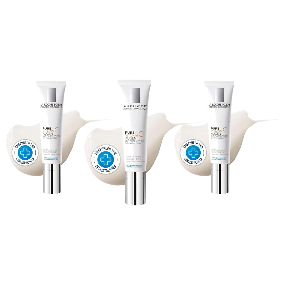 La Roche-Posay Pure Vitamine C Ogen Anti-Aging Oogcrème 15 ml - 3-pack