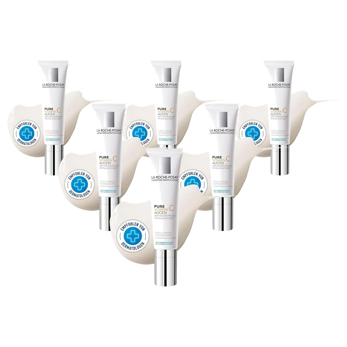 La Roche-Posay Pure Vitamine C Ogen Anti-Aging Oogcrème 15 ml - 6-pack
