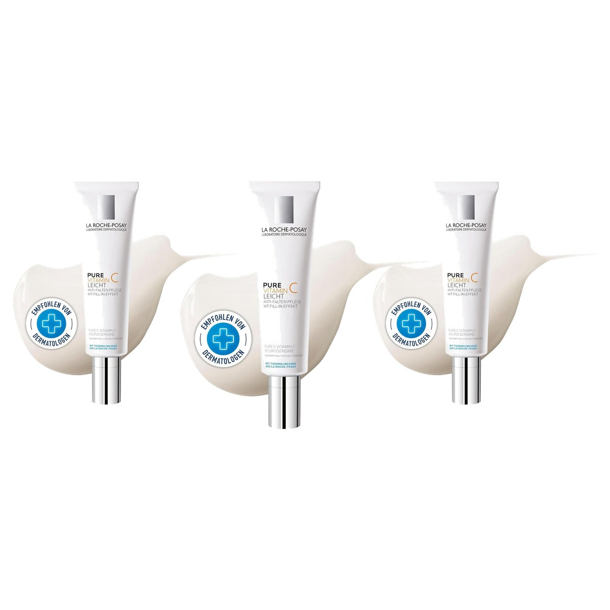 La Roche-Posay Redermic C Crème voor Normale en Gecombineerde Huid 40 gr - 3-pack