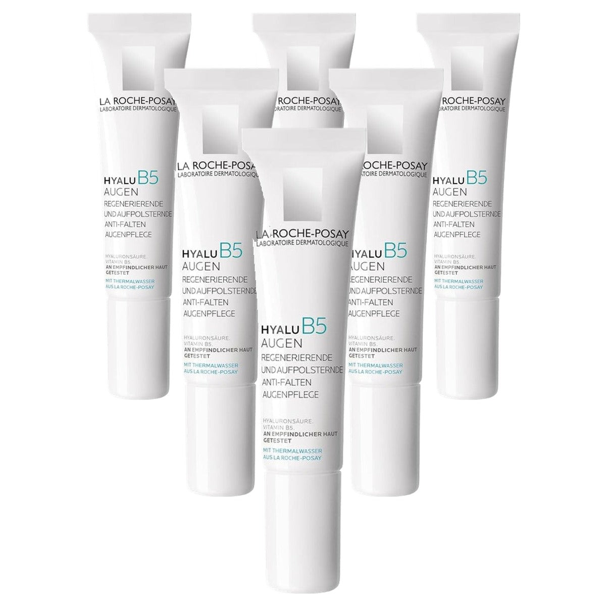 La Roche-Posay Regenererende en Hyalu B5 Oogverzorging 15 ml - 6-pack